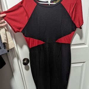 Black/Red dress